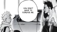 Natsuo and Enji as seen in the My Hero Academia manga (Image via Shueisha)